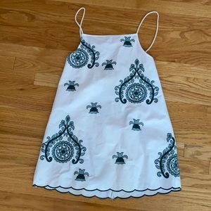 Paisley mini dress